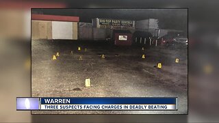 3 suspects facing charges in deadly beating in Warren