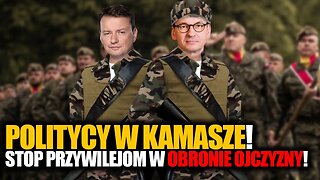 Politycy w KAMASZE! Stop PRZYWIELOJM w ustawie o obronie Ojczyzny \\ K. Pęczek \\ KrulTV 24