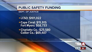 Department of Justice announces public safety funding in Southwest Florida