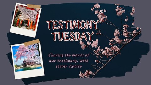 LIVE fellowship: One Name Changes Everything! Testimony Tuesday with Sister Lottie