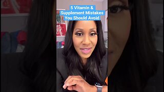 5 Vitamin & Supplement 💊Mistakes You Should Avoid Making! #shorts