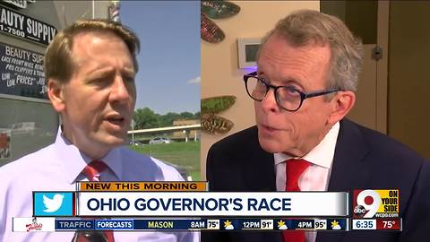 DeWine, Cordray woo voters over holiday weekend