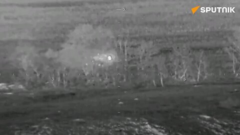 Footage of the combat work of Russian UAV operators.