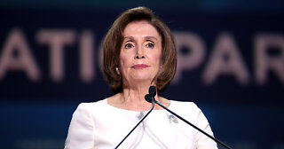 Nancy Pelosi Nudges Audience to Clap During White House Lawn Event