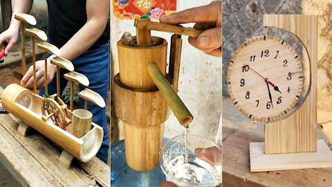 Woodcraft Skill - Awesome 6 Creative Craft New DIY