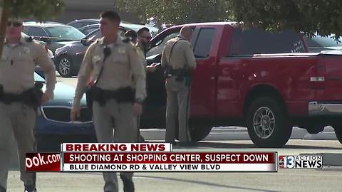 Shooting reported at store on Blue Diamond Road