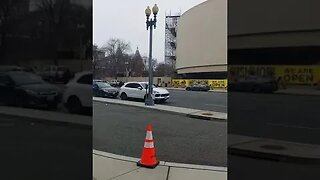 1/11/23 Nancy Drew-Video 2(12:15pm) -FAA Building-Barricades Everywhere