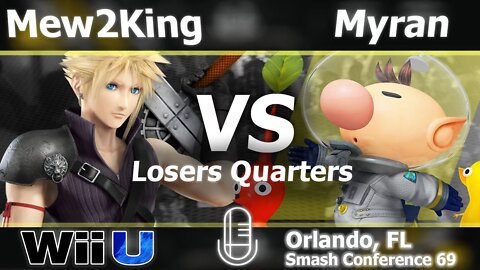 MVG FOX|Mew2King (Cloud) vs. Myran (Olimar) - Losers Quarters Smash Wii U - SC:69