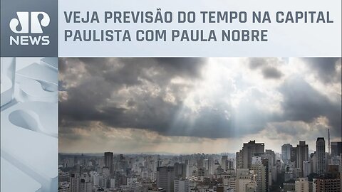 Mudança no tempo em São Paulo acontece nesta quarta-feira (12)