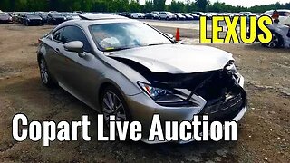 Lexus, Mercury, Copart Live Auction