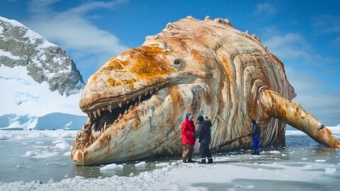 Unbelievable Creatures Discovered Beneath The Ice In The Arctic