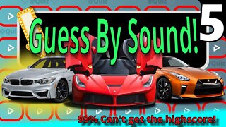 Quiz - Guess the Car By the Sound 5