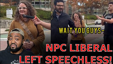 NPC Liberal Left Speechless - Black Conservative Perspective