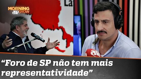 Pavinatto: “O Foro de São Paulo se esvaziou. O Lula, malandro profissa, não quer se misturar”