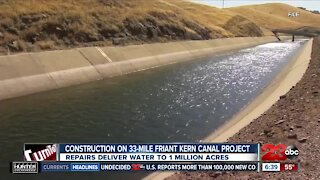 Friant Kern Canal repair begins