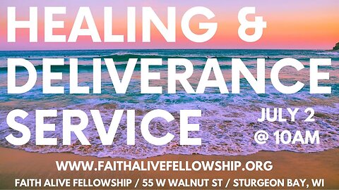 Healing and Deliverance Service - Pastor Thomas Terry - 7/2/23