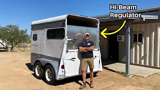 Refurbishing and Converting An Old Horse Trailer (Divider Removal, Single Door Conversion, etc)