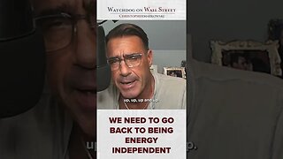 America needs to be energy independent!