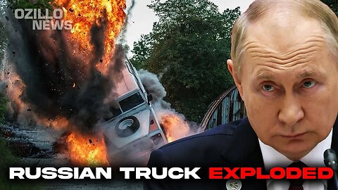 The End of Putin is Near! Russian Rebel Group Blows Up Trucks Carrying Russian Soldiers!