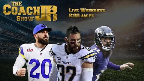 SUPER BOWL CHAMP ERIC WEDDLE JOINS THE SHOW | THE COACH JB SHOW
