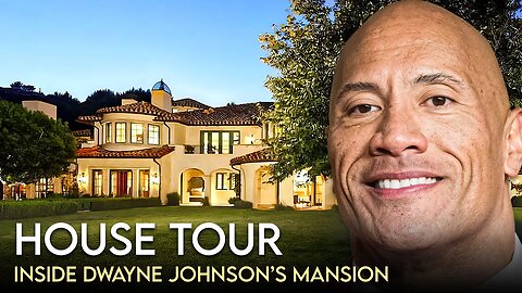Dwayne Johnson | House Tour | $30 Million Beverly Hills Mansion & More