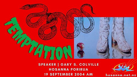 Temptation (Gary Colville) | Hosanna Porirua