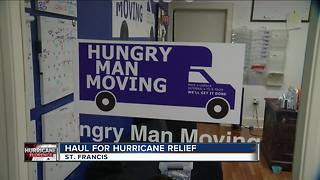 Two local woman haul for hurricane relief