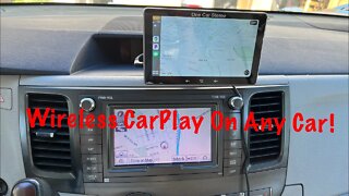 Get Wireless CarPlay or Andriod Auto On Any Car. OneCarStereo review