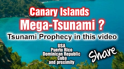 🔺️Prophecy of Tsunami #endtimes #canaryislands #USA #PuertoRico #meteor #Bible #Share