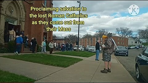 Preaching salvation to lost Roman Catholics