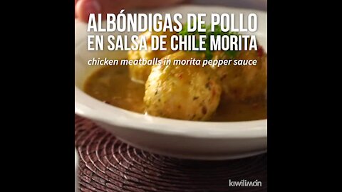 How to make Chicken Meatballs in Morita Chili Sauce
