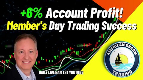 +6% Account Profit Member's Day Trading Feedback & Success