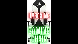 Corsair TC60 Chair Unboxing