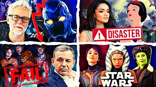 Blue Beetle Is A DC Box Office DISASTER, Woke Snow White BACKLASH, Disney Star Wars All In On Ahsoka