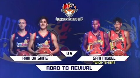 San Miguel vs Rain or Shine [Jan. 19, 2024]