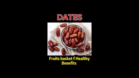 Dates Fruits ; Is a supper Food!