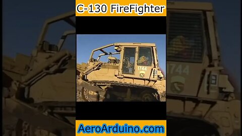 Watch Giant Lockheed Martin C-130 #Flying Fire Fighter #Aviation #AeroArduino