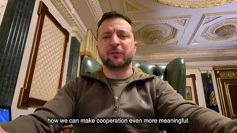 Vladimir Zelensky Explanations December 30, 2022 (Subtitle)