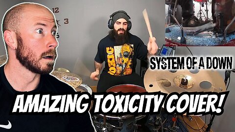 Drummer Reacts To - El Estepario Siberiano TOXICITY | SYSTEM OF A DOWN DRUM COVER FIRST TIME HEARING