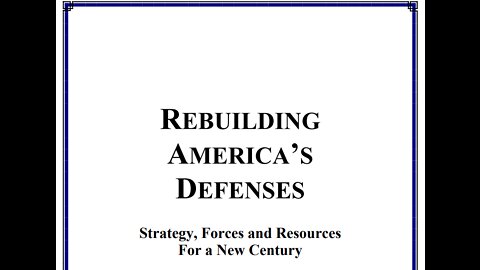 PNAC A Project for the new American Century