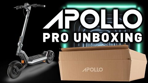 Unboxing the Future: Apollo Pro Electric Scooter