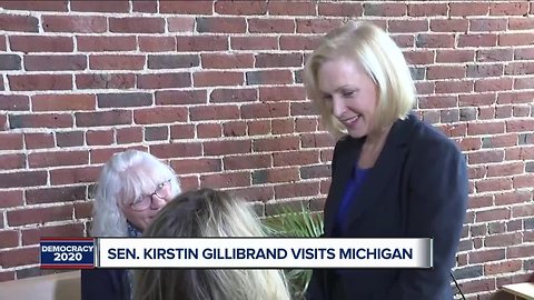 Sen. Kirstin Gillibrand visits Michigan