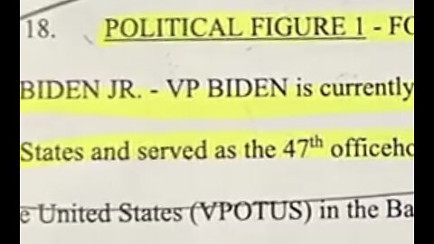 Who Is ‘Political Figure 1’?