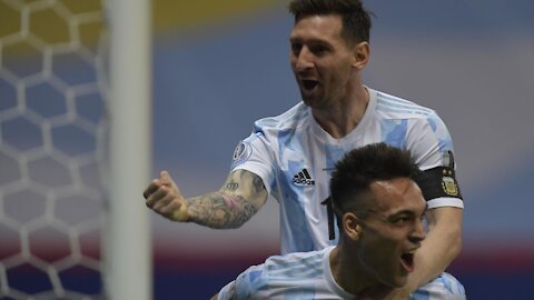Lionel Messi Goal vs Uruguay