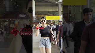 Manushi Chhillar Spotted At Airport 📸✈️