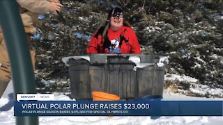 Fundraisers get creative during virtual polar plunge