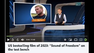 US bestselling film of 2023 “Sound of Freedom” on the test bench