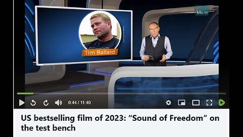 US bestselling film of 2023 “Sound of Freedom” on the test bench