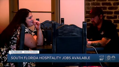 'Our goal is to hire as many employees as we can,' Boca Raton restaurant general manager says