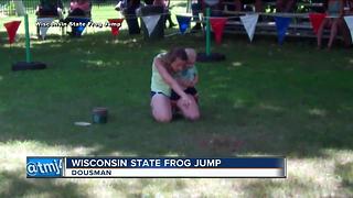 Take part in the 62nd annual Wisconsin State Frog Jump